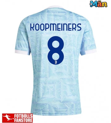 Juventus Teun Koopmeiners #8 Bortatröja 2025-26 Kortärmad